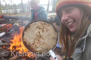 Pannebrød på tur!